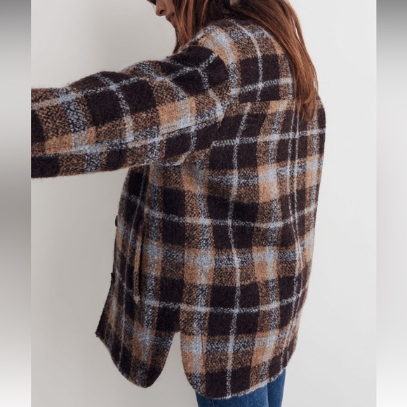 Madewell Wool Plaid Jacket - Picture 3 of 5